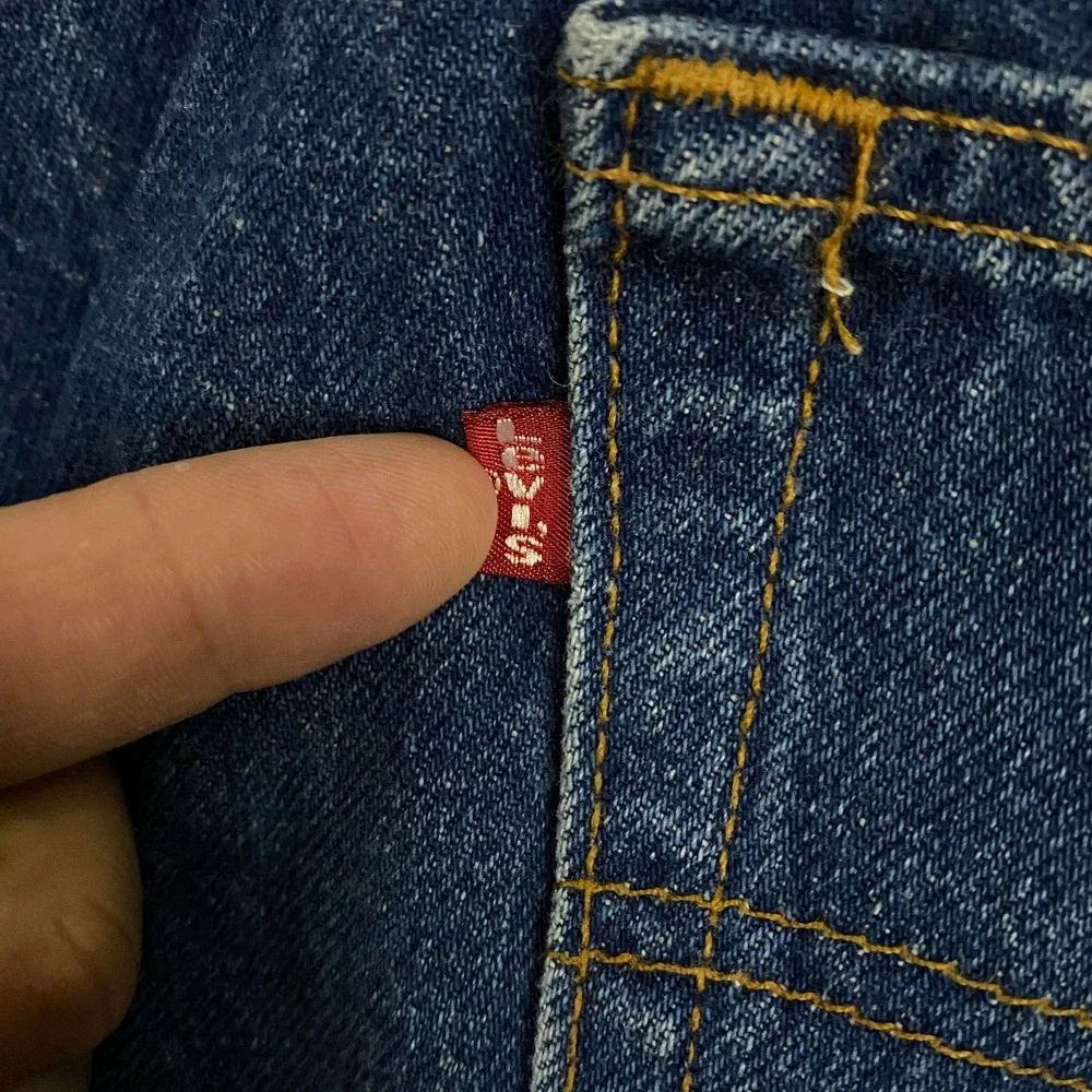 Vintage 80s Levis 501xx Jeans FITS 30x30 Button Fly Medium Wash Blue Made in USA